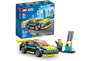 LEGO City Electric Sports Car 60383, Toy for 5 Plus